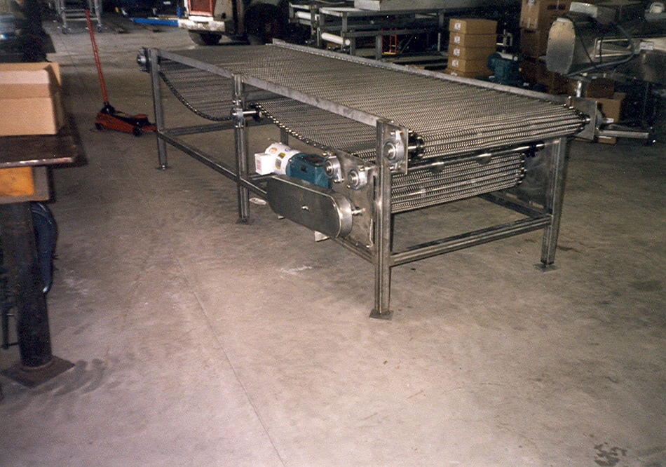 Melting Conveyor for Pizza